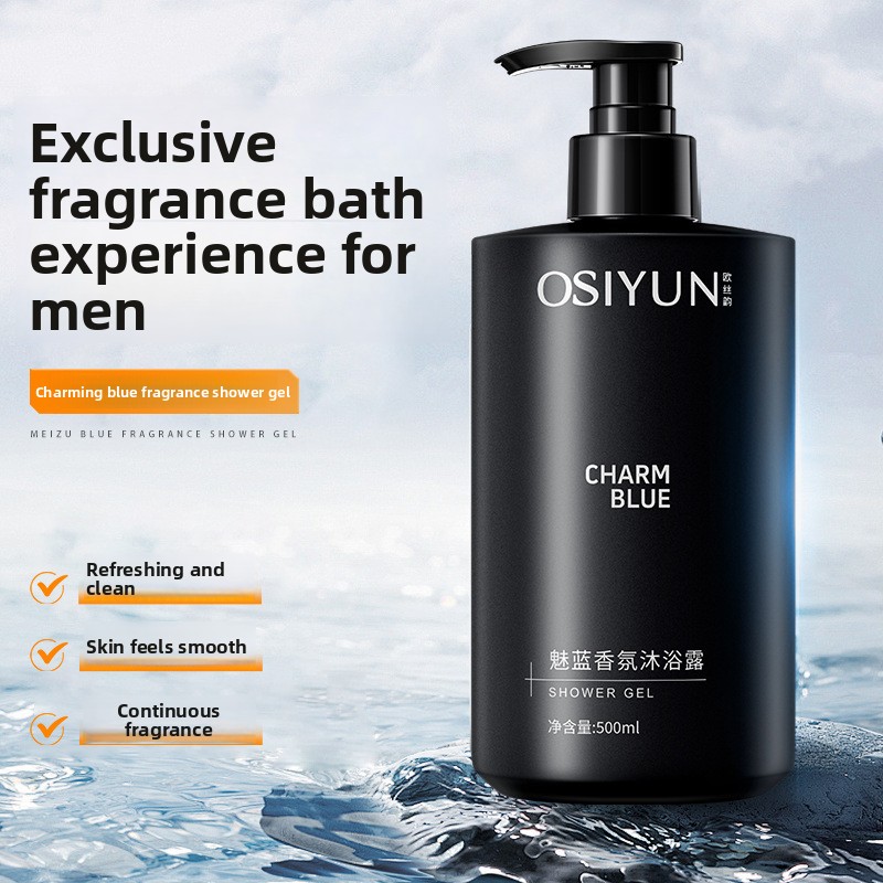 Perfume Fragrance Types For Men - Gel de ducha con fragancia azul