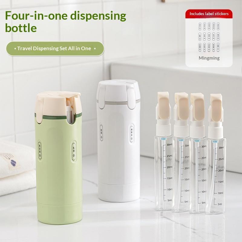 Perfume Fragrance Samples - Juego de botellas de viaje recargables