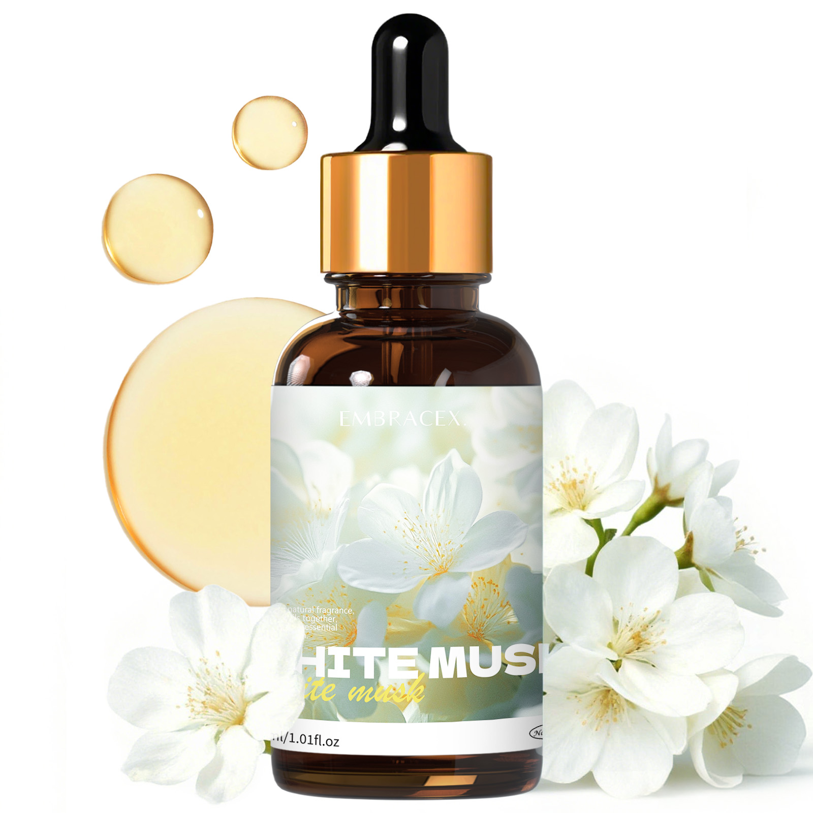 Perfume Fragrance Oils For Candles - Aceite esencial de almizcle blanco de