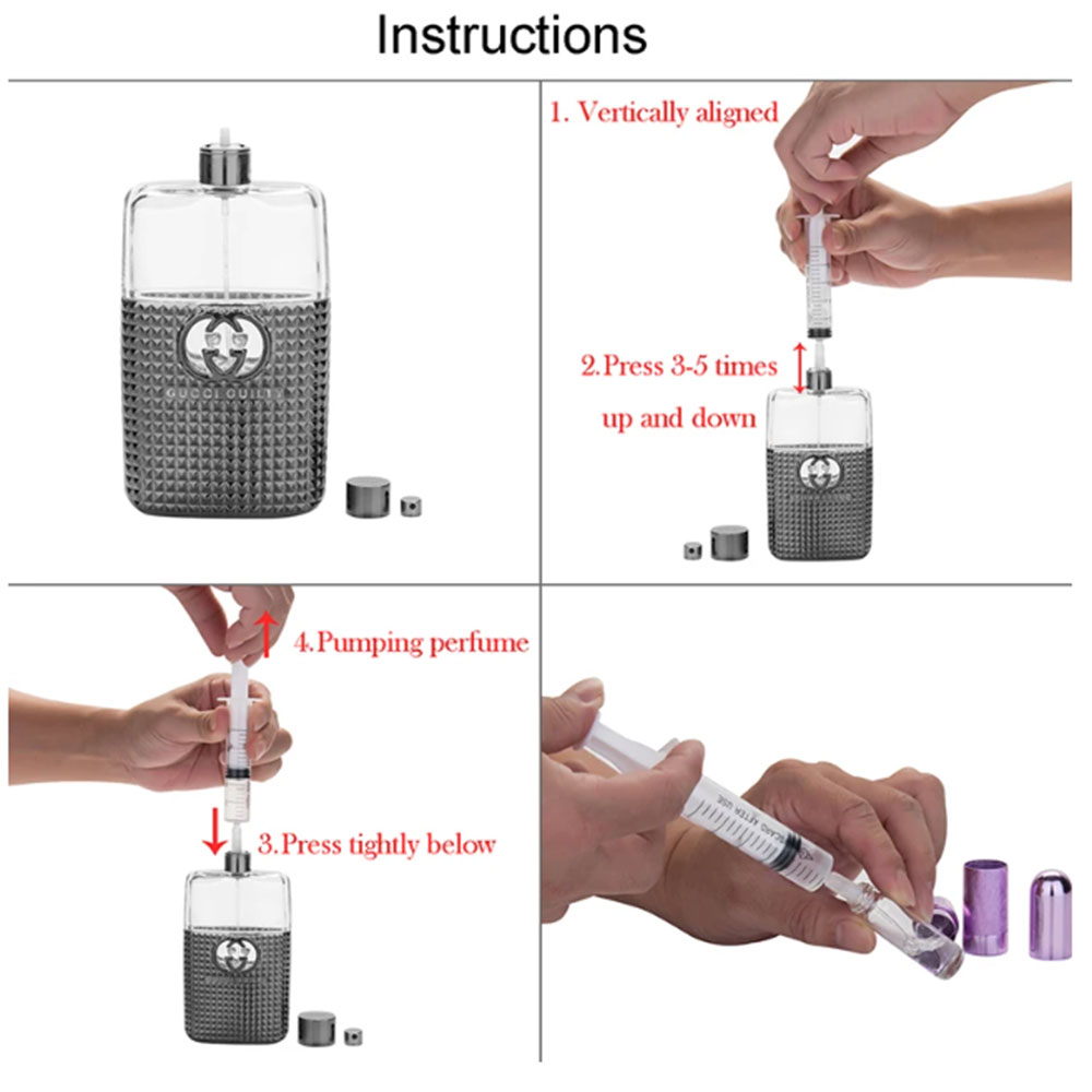 Jeringa de plástico para perfu - Fragrance Atomizer Pump reseña y precio