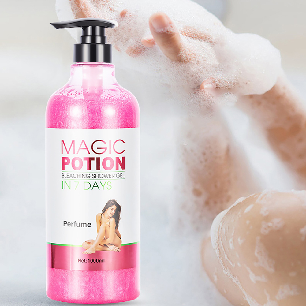 Gel de Ducha Blanqueador con A - Perfume Fragrance Shower Gel reseña y precio