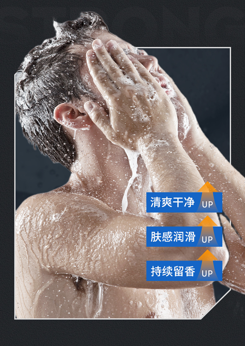 Gel de ducha con fragancia azu - Perfume Fragrance Shower Gel reseña y precio