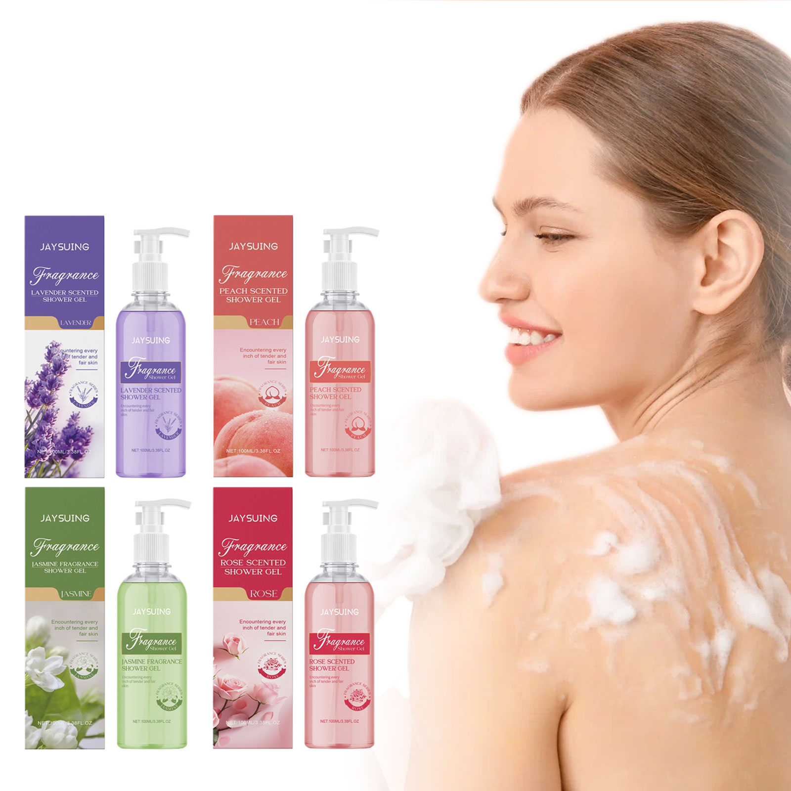 Gel de ducha fragante, Perfume - Perfume Fragrance Shower Gel reseña y precio