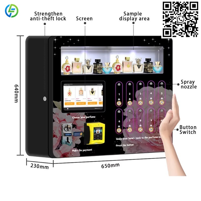 Máquina Expendedora de Perfume - Perfume Fragrance Machine reseña y precio