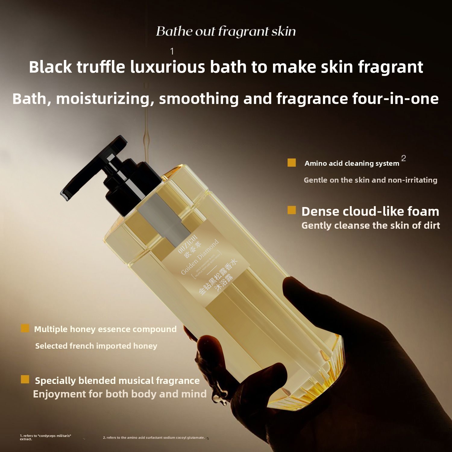 Gel de ducha Golden Diamond Bl - Perfume Fragrance Shower Gel reseña y precio