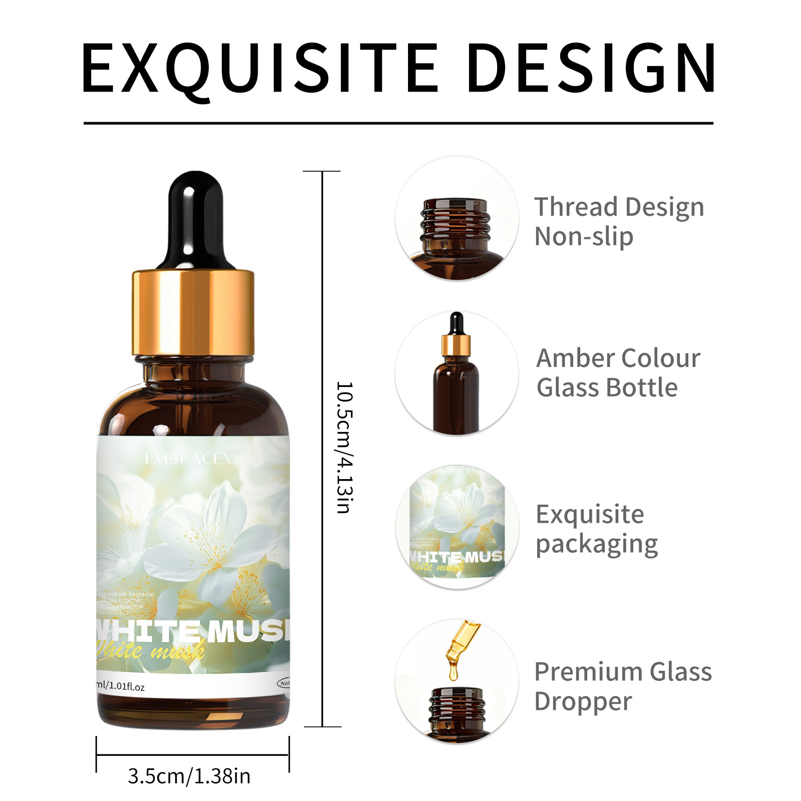 Aceite esencial de almizcle bl - Perfume Fragrance Oils For Candles reseña y precio